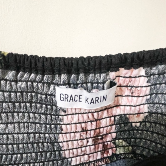 Grace Karin summer floral top - Picture 3 of 6